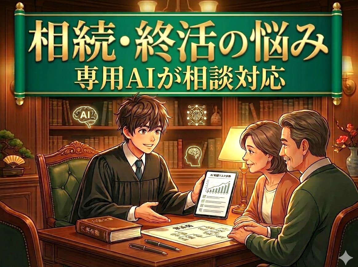 相続 終活 相談AI「タスケくん」