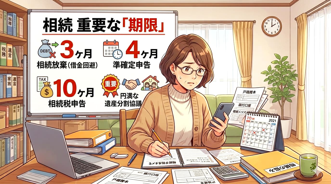 取り返しのつかない「相続期限」