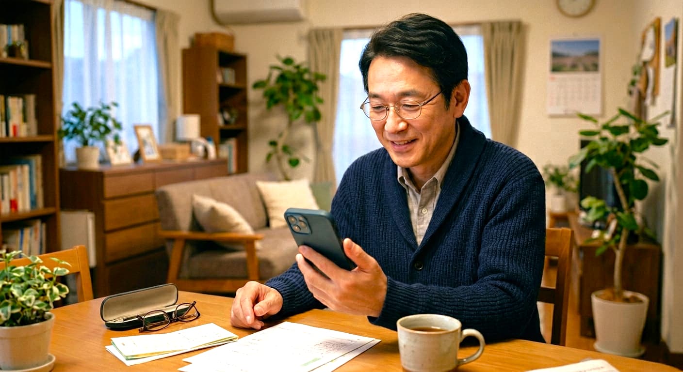 タスケくん 利用者の声 54歳 男性